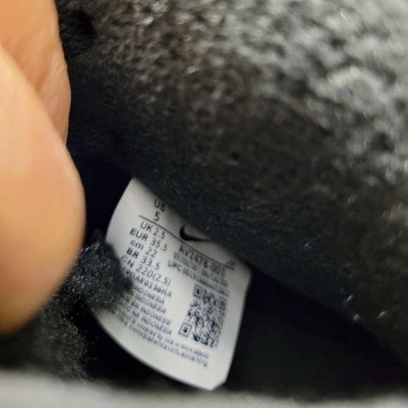 Nike Ebernon Mid SE Black AV2478-001 - Picture 6 of 7